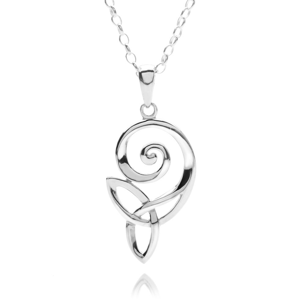 Spiral Trinity Pendant